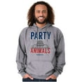 thumbnail image 5 of Party Animals Washington DC Capitol Hoodie Sweatshirt Women Men Brisco Brands M, 5 of 6