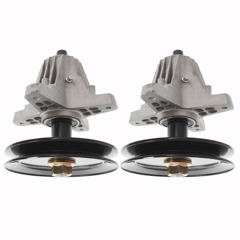 LABLT 2-Pack 918-06991 Spindle Assembly W/Pulley Bolt for Troy Bilt MTD 42In Deck Lawn Mower Replaces 918-06991 618-06991