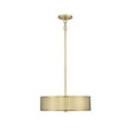 thumbnail image 2 of Trade Winds Lighting 3-Light Pendant Light In Natural Brass, 2 of 6