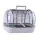 thumbnail image 4 of Jaula para pájaros, transportador de pájaros, jaula ligera portátil para periquitos, jaula extraíble para pájaros pequeños, loros, periquitos y canari L Gris, 4 of 9