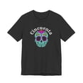 thumbnail image 3 of Cincuenta Spanish 50th Birthday bday party sugar skeleton Unisex T-shirt, 3 of 7