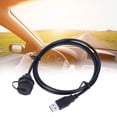 thumbnail image 2 of Conector macho hembra, conector USB a prueba de agua Conector USB 3.0 a prueba de agua Conector USB a prueba de agua Los mejores materiales, 2 of 14