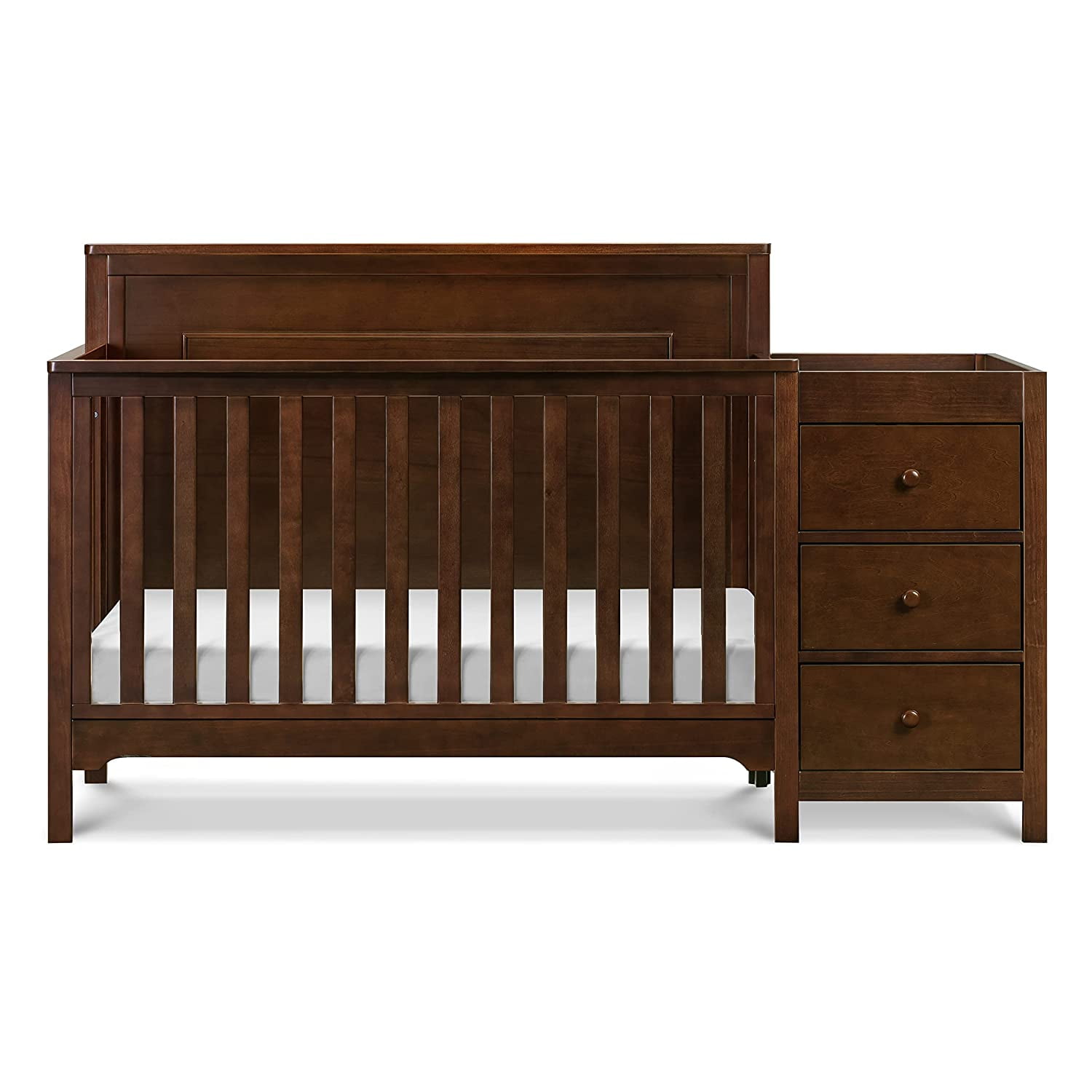 Carter's by DaVinci Dakota 4-in-1 Crib and Changer Combo in Espresso