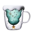 thumbnail image 2 of Taza de Navidad de 300ML, doble capa, antiescaldo, árbol de Navidad, cielo estrellado, taza de , taza para ,, 2 of 8