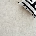 thumbnail image 6 of SAFAVIEH Micro-Loop Charlotte Solid Area Rug, Light Grey/Ivory, 5' x 5' Round, 6 of 8