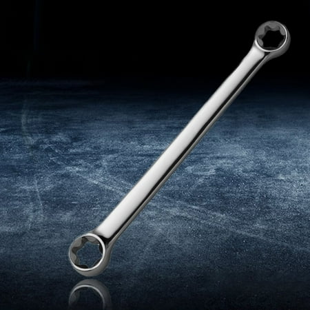 

XWQ 4Pcs E6-E24mm Wrench Group E-type High Torque Chromium Vanadium Steel Dual-head Torx Spanners for Equipment Repair