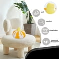 thumbnail image 7 of Boovnll Pumpkin Pillow, Fall Artificial Velvet Fleece Pumpkin Decor Throw Pillows Pumpkin Pillows for Bedroom, Sofa, Couch, Thanksgiving/Halloween Fall Decor, Fall Decorations for Home, 7 of 7