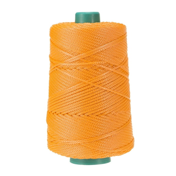 Uxcell Polyester Macrame Cord, 3mm x 219 Yards Polypropylene Cords for DIY Crafts - (Orange)