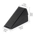 thumbnail image 2 of Dsscvnef Heavy Duty Adjustable Door Stopper Foot Operated Rubber Wedge for Balcony Floor Door Buffer Non Sturdy Holder, 2 of 3