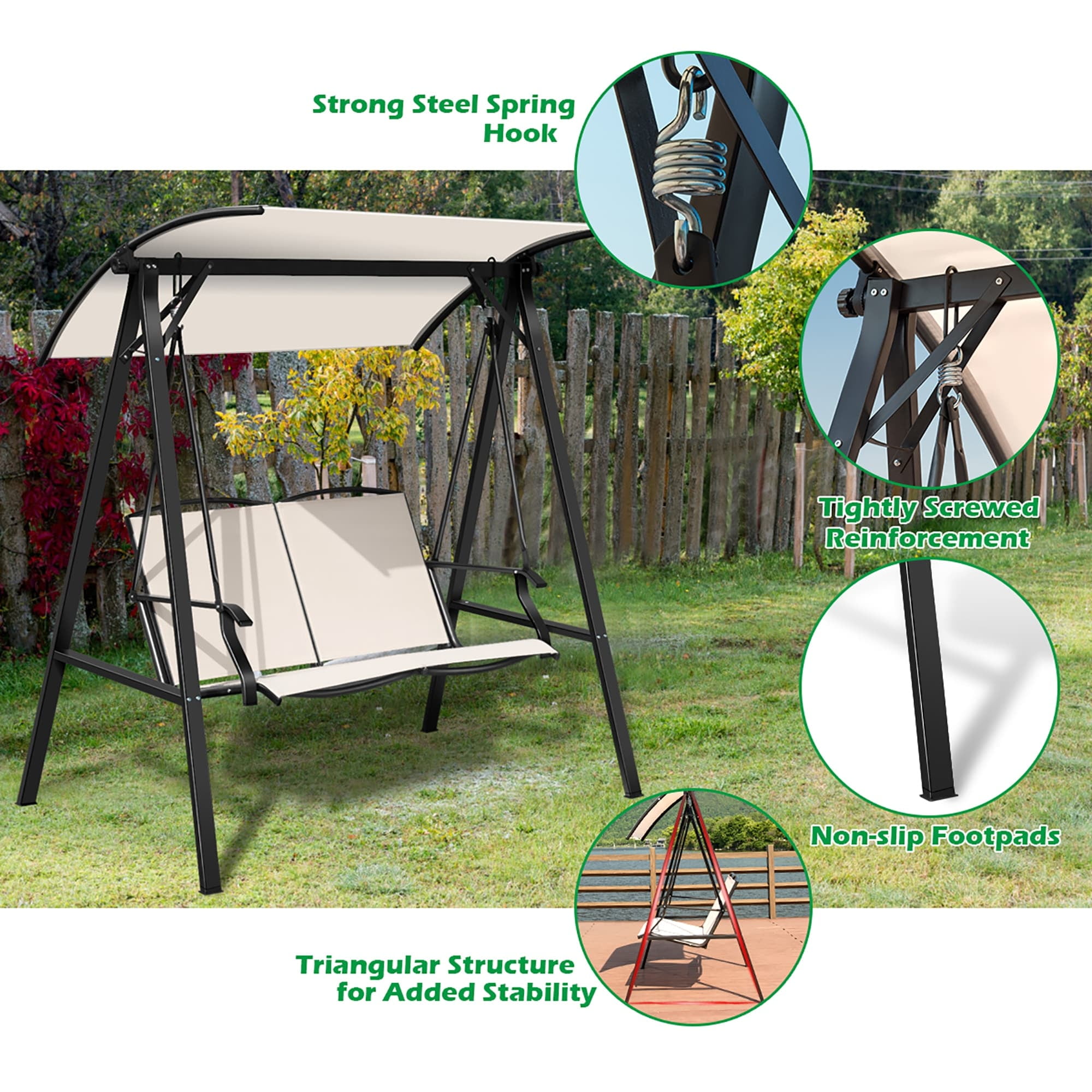 Aldi gardenline 2 person swing new arrivals
