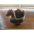 thumbnail image 5 of Dragon Bowl Silk Rainbow Color Candy Dish Planter Plant Pot Dungeons and Dragons, 5 of 5