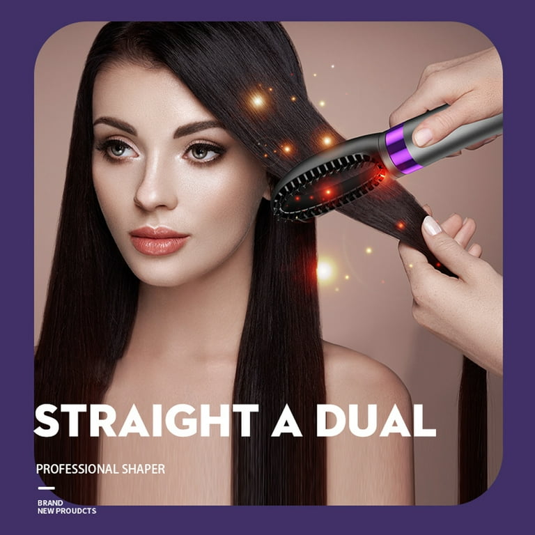 Straightening Brush Frizz Defense Hot Air Styler VS Sassoon Frizz