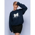 thumbnail image 2 of Butterfly Effect Rave Style Sweatshirt Women -Image by Shutterstock, Female x-Large, 2 of 4