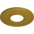 thumbnail image 3 of 29 3/8"OD x 11 5/8"ID x 1 1/8"P Anthony Ceiling Medallion (Fits Canopies up to 11 5/8"), Hand-Painted Pharaohs Gold, 3 of 6