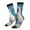 2 Black-1, variant on Clear Sky Blue Cat Print Adult Socks for Men & Women,Calf Socks, Ankle Socks,Boots Socks,Breathable Casual Sock,Unisex Crew Socks