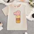 thumbnail image 2 of KPOPLK Birthday Girl Shirt 1nd 2nd 3rd 4th 5th 6th 7th 8th 9th Girls Birthday Tshirts Cotton Short Sleeve Tees Size 1-2 Years ,Pink, 2 of 9