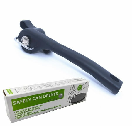 

Manual safety can opener Stainless steel single handle side can opener