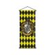 thumbnail image 1 of Bandera colgante de rejilla de Harry Potter, Gryffindor, escena interior de la universidad, decoración de barra de Harry Potter, bandera Slytherin Hufflepuff con asta de bandera, 1 of 4