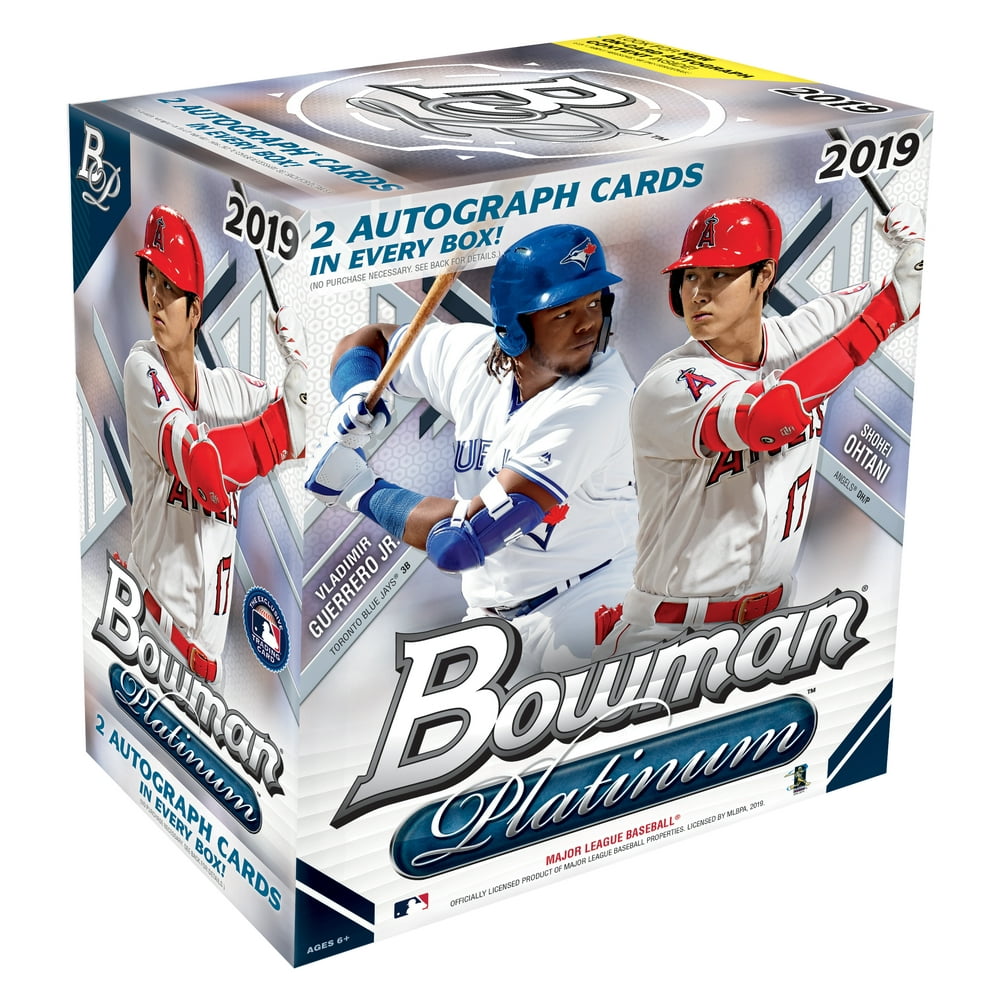 2019 Topps Bowman Platinum Baseball Monster Box- 2 ...