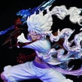 thumbnail image 3 of Figura grande de Luffy de One Piece, figura de acción de lucha de 9,5 pulgadas de Anime One Piece Luffy 5th Gear, estatua de juguete de regalo (Luffy 5th Gear), 3 of 5