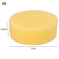 thumbnail image 2 of Soft Car Cleaning Wash Sponge Vehicles Cleaning Sponge Polish Pad Polish Wax Foam Sponge Polish Pad Interior Pad Tool Round, 2 of 9