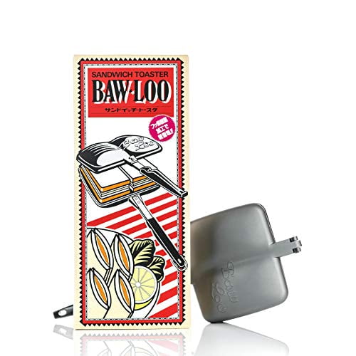 Bawloo Stove Top Panini Press & Hot Sandwich Maker MADE IN JAPAN, MADE TO LAST Double