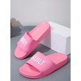 thumbnail image 3 of Women Letter Detail Slides, Fashion Summer Slides, 3 of 4