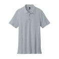 thumbnail image 5 of Gildan Men's Hammer Pique Polo, Short Sleeve Cotton Blend Shirt, Durable Soft, Sport Grey Size S-3XL, 5 of 6