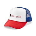 thumbnail image 4 of CafePress - Delta Chi Black And Red Fraternity Logo - Unique Trucker Hat, Classic Baseball Hat, 4 of 11