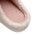 thumbnail image 6 of Wensltd Women's House Cotton Slippers Warm Trendy Anti-Skid Fuzzy Memory Foam Shoes for Women Indoor Outdoor, 6 of 9