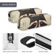 thumbnail image 4 of Fotbe Retro Raccoon Graphic Print Estuche para Lápices de Cuero con Estampado, Estuche con Cremallera Resistente, Organizador Compacto y Elegante para Papelería, 4 of 7