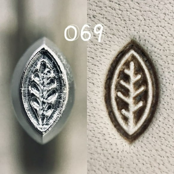 O69 Special Leather Stamp OKA Japan