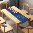 thumbnail image 4 of 4th Of July Table Runner Independence Day Star Table Runners For Dining Table Polyester Holiday Table Decoration For Home Kitchen Party, 4 of 8