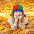 thumbnail image 4 of Gorra clásica con hélice CHAO Gorra de béisbol divertida y colorida para niños y adultos, 4 of 5
