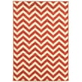 thumbnail image 1 of Allora 8' x 10'2" Power Loom Polypropylene Rug in Terracotta and Ivory, 1 of 1