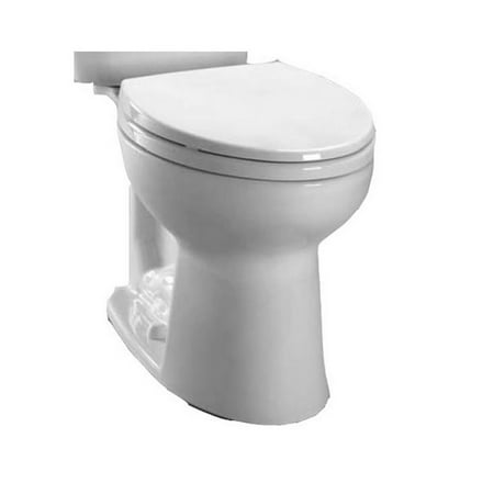 - Toto Entrada Toilet Bowl C244EF#01 Cotton White