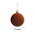 thumbnail image 3 of TMOYZQ 10 PCS Christmas Balls Bulk Shatterproof Plastic Christmas Tree Decorations for Decorative Hanging Baubles 3.1in, 3 of 7