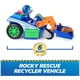 thumbnail image 2 of Auto de juguete Paw Patrol Rocky Rescue Recycler con 2 figuras, 2 of 9