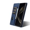 thumbnail image 5 of Decase Premium Leather Wallet Case for Samsung Galaxy S25 Ultra,with 3 Card Slots, Cash Pocket, Magnetic Closure, Slim & Stylish Folio Case, PU+TPU Shockproof Durable Protective Phone Case,Blue, 5 of 9