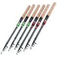 thumbnail image 1 of Sougayilang 1.8-2.4M Telescopic Portable Carbon Fiber Spinning Rod with Cork Handle, 1 of 7