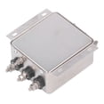 thumbnail image 2 of 20A Three-Phase Three-Wire Metal EMI Power Filter for Noise Suppression, 250V/440V AC 50/60Hz, Compact Design with Bolt Connection, Enhances Equipment Efficiency & Stability in, 2 of 6