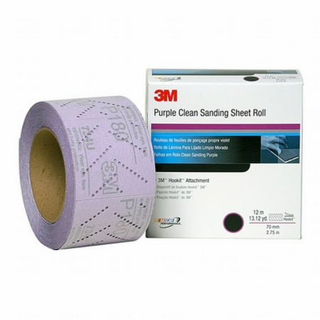 

Hookit Purple Clean Sanding Sheet Roll 334U 70mm x 12 m P240