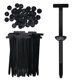 thumbnail image 1 of Hebilla universal de nailon Daximo para sujetacables, 100 unidades, para coche, 1 of 7