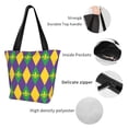 thumbnail image 4 of Easygdp Mardi Gras Bolso de Hombro para Mujer, Bolso Bandolera y Cartera de Mano Elegante para Uso Diario, 4 of 6