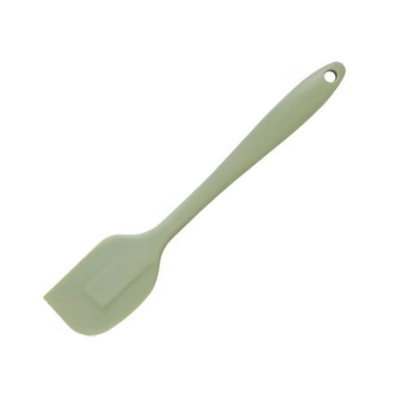 

JHDONG Cake Scraper Flexible Integrated Molding Silicone Hanging Hole Multifunctional Cream Spatula for Home