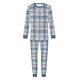 thumbnail image 5 of Pijama navideño para hombre, blusa y pantalones con estampado navideño a cuadros., 5 of 5