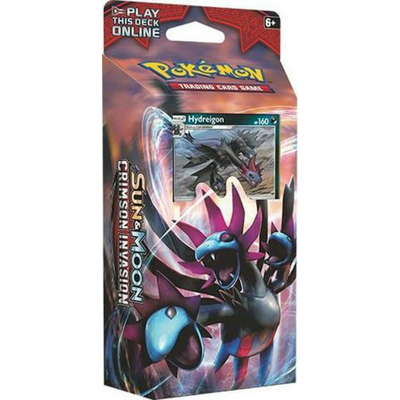 Pokemon Cards Sun & Moon Crimson Invasion Theme Deck - Kommo-o or Hydreigon - one at random