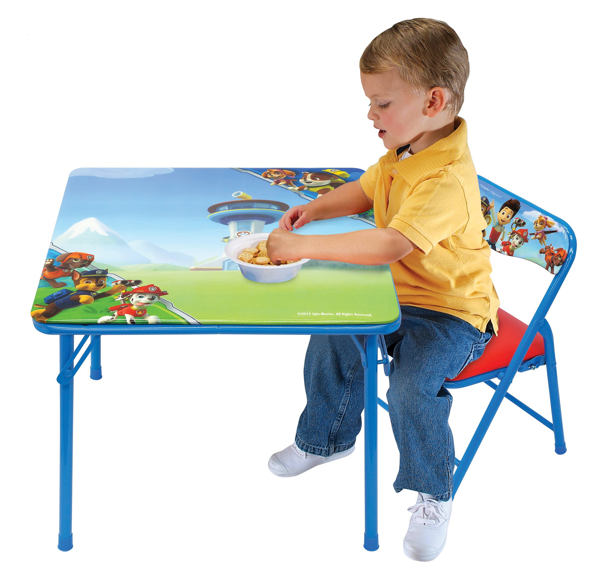 paw patrol jr activity table set w1 chair – brickseek