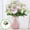 Multicolor Size D3, variant on Artificial Flowers, ZzCityTK Realistic Multicolor Bouquet, 12.2 Inch Plastic Fake Flowers Decoration for Home Office