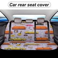 thumbnail image 5 of FRIENDS Themed Pattern Car Rear Seat Covers Back Elastic Flexible Car Seat Covers Decorative Fits Most Cars, SUVs, Trucks And Vans, 5 of 6